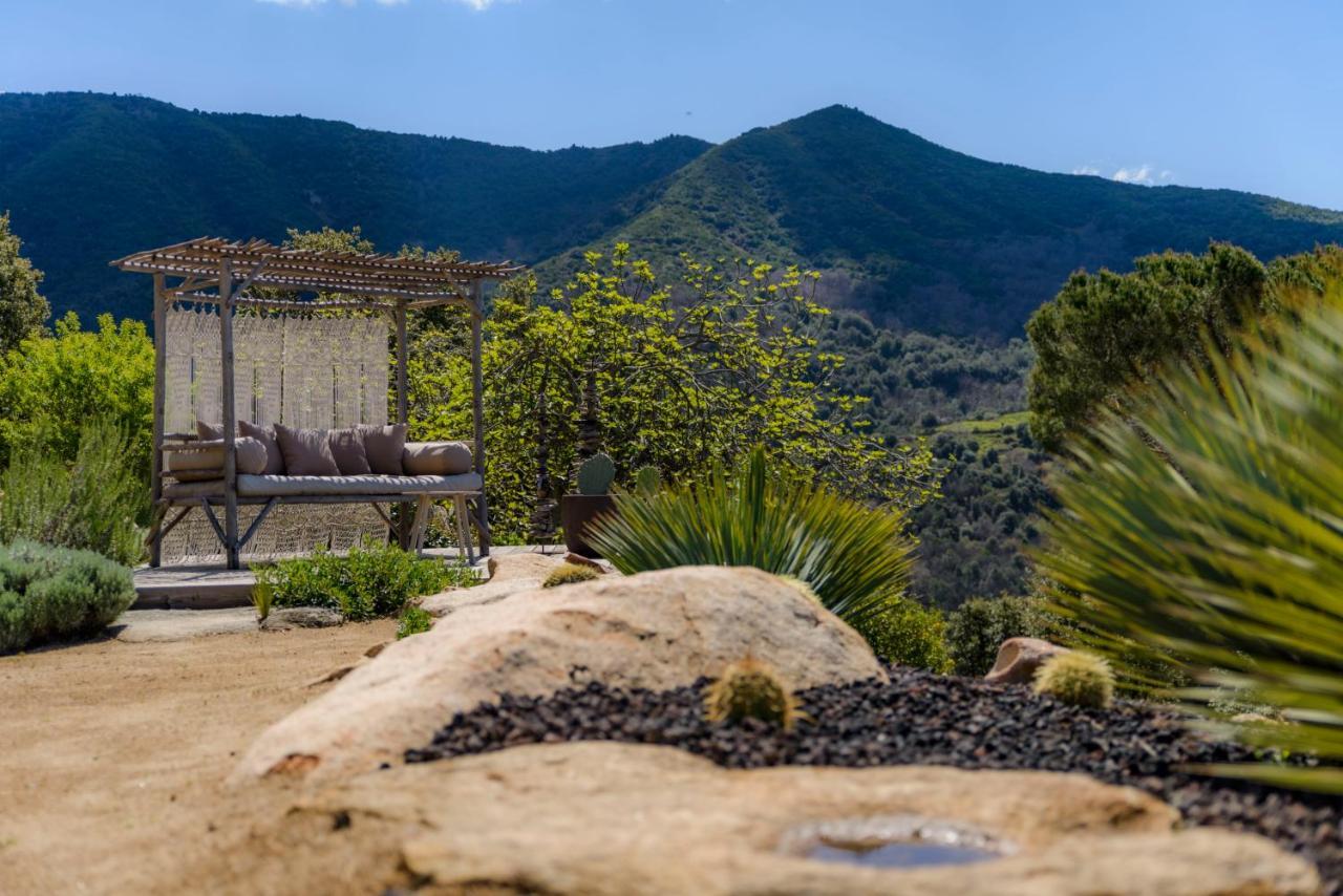 Terre De Maquis, Maison D'Hotes Vue Mer Corse Sari-D'orcino エクステリア 写真