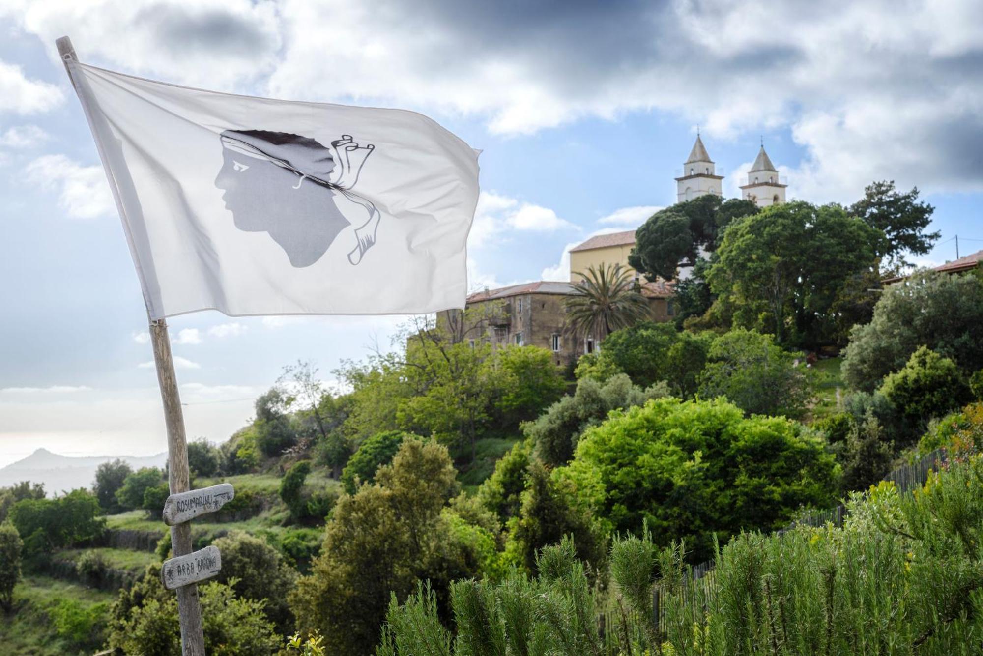 Terre De Maquis, Maison D'Hotes Vue Mer Corse Sari-D'orcino エクステリア 写真