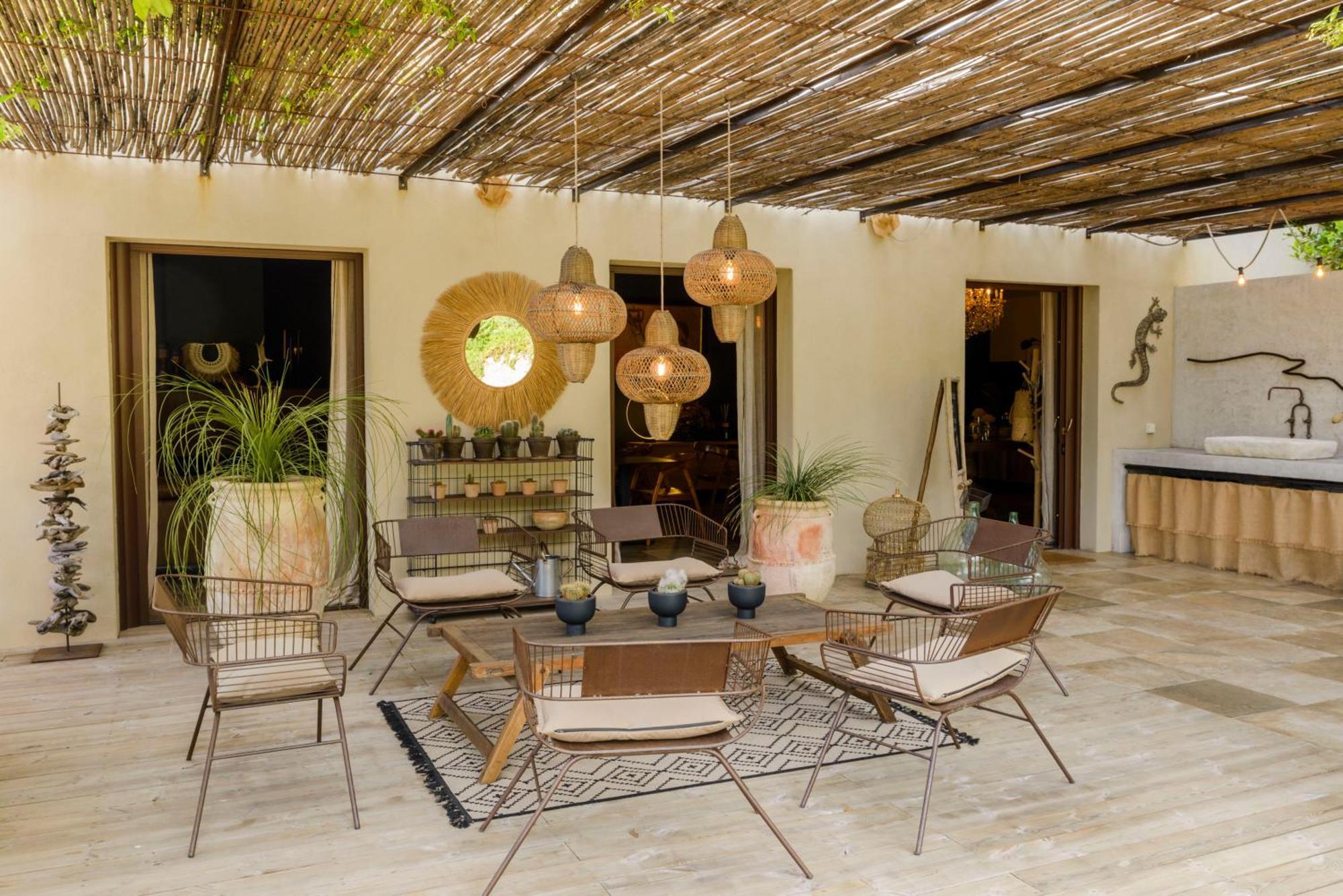 Terre De Maquis, Maison D'Hotes Vue Mer Corse Sari-D'orcino エクステリア 写真