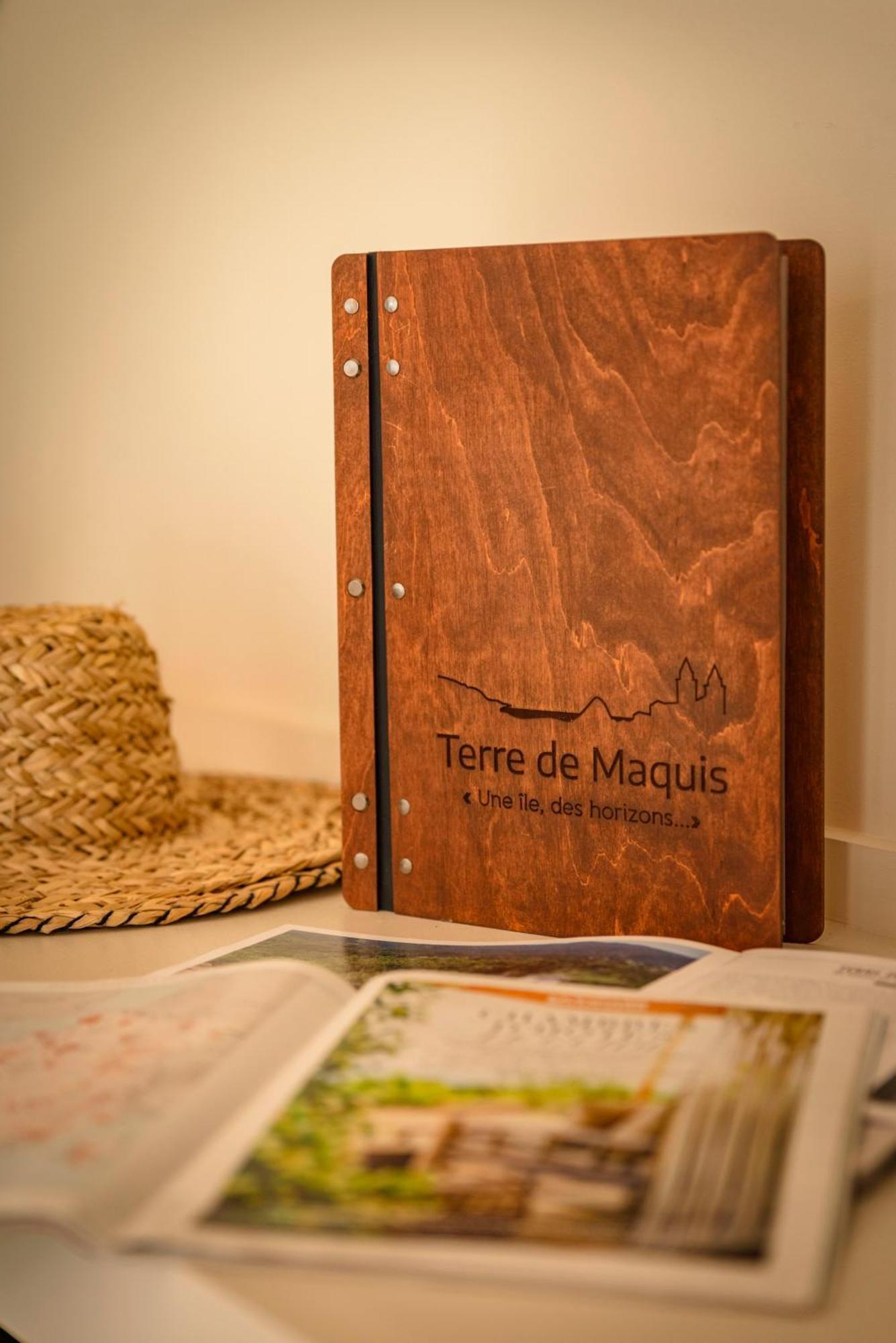 Terre De Maquis, Maison D'Hotes Vue Mer Corse Sari-D'orcino エクステリア 写真